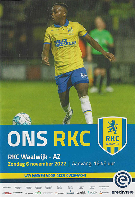 AZ Programma 6-nov-2022 RKC uit
